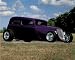 1932 Ford Coupe (Purple) Art Poster Print - 16 X 20