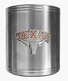 Texas Longhorns Stainless Steel Can Cooler (Set of 4)