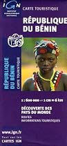 Carte routière : République du Bénin