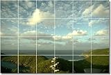 IMAGE OF Landscapes Photo Bathroom Tile Mural 22 | 17x25.5 using (24) 4.25x4.25 tiles