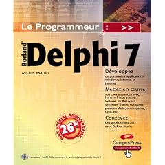 Delphi 7 (1 livre + 1 CD-ROM)