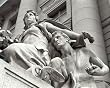 Daniel Chester French Statue, Hamilton Custom House, NYC Photograph - Beautiful 16"x20" Photographic Print by Carol M. Highsmith
