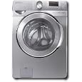 Samsung : WF448AAP 4.5 cu. ft. Steam Front Load Washer - Stainless Platinum