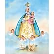 Carded 8"x10" Prints for Framing - Our Lady of Regla - Linen Paper - 7 and 4 Color Process Printing