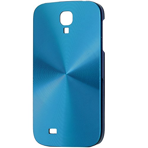 Blue Fashion New Ultra Thin Brushed Aluminium Metal Case Cover for Samsung Galaxy S4 I9500 Luxury Ultra-thin Pc + Compact Disk Metal Case Cover for S4