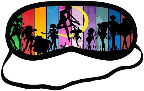 Sailormoon Sleeping Mask Comfortable Face Blindfold Cotton Soft Smooth Eyes Sleeping Mask Easy Carry For Travel or Office