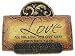 Outdoor Living : Beautiful Handcrafted & Painted Stoneware Garden Wall Sign