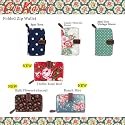 Cath Kidston(キャスキッドソン) 財布 2つ折りジッパー財布 folded zip wallet 2010
