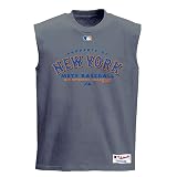 New York Mets AC Road Property Sleeveless T-Shirt by Majestic Athletic