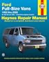 Ford Full Size Vans, 1992 Thru 2005 (Haynes Repair Manual)