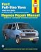 Ford Full-Size Vans 1992 thru 2005: E-150 thru E-350, All gasoline engine models (Haynes Repair Manual)