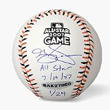 Grady Sizemore Autographed Limited Edition Rawlings Official 2007 MLB All-Star Game Baseball Inscri