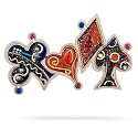 Card Suits Pin