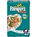Pampers Baby-Dry Size 4+ (20-44 lbs/9-20 kg) Nappies - 2 x Packs of 62 (124 Nappies)