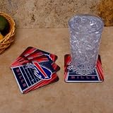 NFL Buffalo Bills 4-Pack Sublimated Logo Neoprene Coaster Set