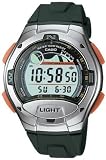 Casio Men's W753-3AV Black Resin Quartz Watch with Digital Dial