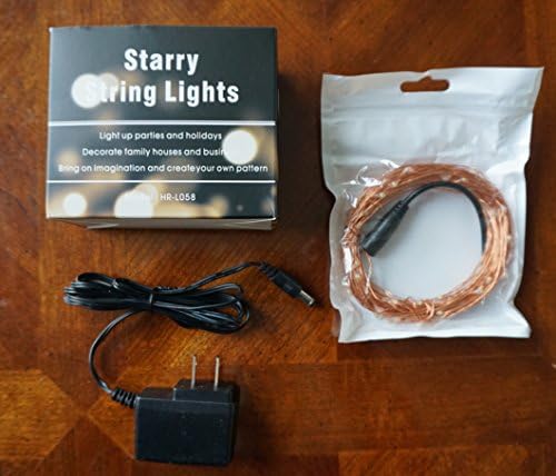 100 LED Outdoor String Lights for Patio - Waterproof Festive Copper Wire Rope Lights - Exquisite Indoor Home Decor with Starry String Lights for Bedroom, Living Room, Wall Decor By Zest of Glow