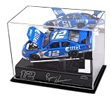  : Ryan Newman Die Cast Display Case w/ Sheet Metal Piece - Mounted Memories