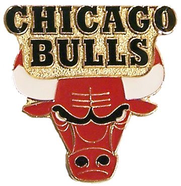 Chicago Bulls Logo Pin