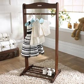 Izziwotnot Solo Hanging Rail, Mahogany