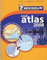 Michelin Road Atlas 2008: USA, Canada, Mexico