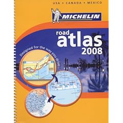 Road Atlas North America A4 spiral (Michelin Tourist & Motoring Atlases)