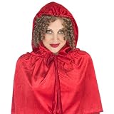  - RED RIDING HOOD WITH HAIR - One Size