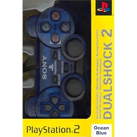 Manette Dual Shock 2 Playstation 2 - Bleu transparent