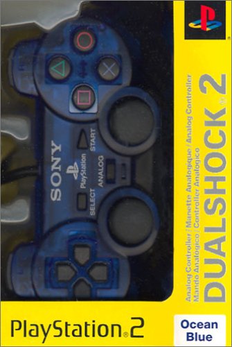Manette Dual Shock 2 Playstation 2 - Bleu transparent