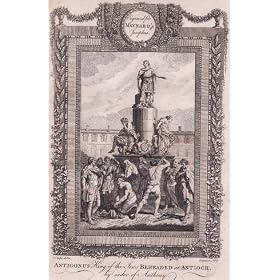 Original Engraving "Antigonus King of the Jews Beheaded at Antioch, by order of Anthony" illustrated by C. Cooke, Engraved by Charles Grignion. Taken from Circa 1780 Flavius Josephus translated by G.H. Maynard, Published by J. Cooke, London.
