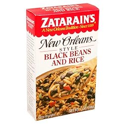Zatarain's New Orleans Style Black Beans & Rice, 7-Ounce Boxes (Pack of 12)