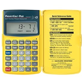 Click here to buy Calculated Industries 8525 ProjectCalc Plus Calculator by Calculated Industries.