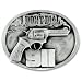 I Don't Dial 911 Belt Buckle Image