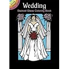 Wedding Stained Glass Coloring Book (Dover Little Activity Books) by  Pat Stewart
