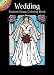 Wedding Stained Glass Coloring Book (Dover Little Activity Books (Paperback))