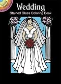 Wedding Stained Glass Coloring Book (Dover Little Activity Books)