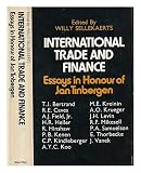 International trade and finance : essays in honour of Jan Tinbergen