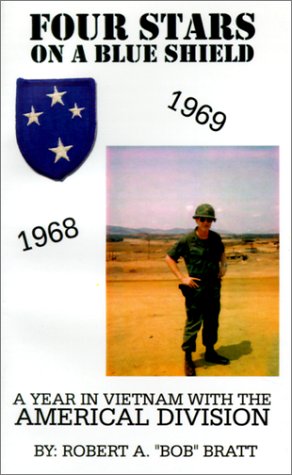 Four Stars on a Blue Shield