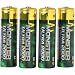Monster Cable Ultra-High Capacity 2100mAh AA Rechargeable Powercells (4 pack)