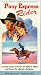Pony Express Rider [VHS]