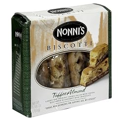 Nonni's Toffee Almond Biscotti, 8-Count Units (Pack of 12)