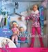 Barbie Stacie Kelly Skiing Vacation Doll Set w Working Chair Lift (2000)