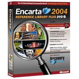 Encarta Reference Library 2004 DVD