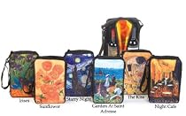 Works of Van Gogh Art Insulated 2 Wine Bottle Carrier Tote - Starry Night