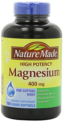 Nature Made High Potency Magnesium 400 mg - 150 Liquid Softgels