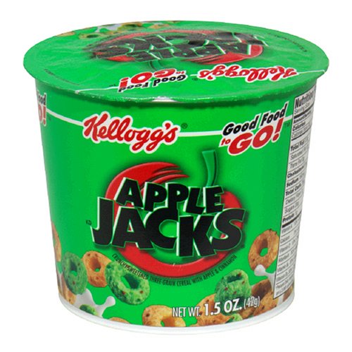 Kellogg's Apple Jack Cups, 1.5-Ounce Cups (Pack of 60) by Kellogg's