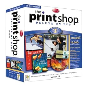 The PrintShop Deluxe DVD by Broderbund