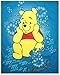 Disney Women's Happy Winnie The Pooh T-shirt Plus Size Sky Blue
