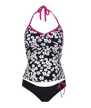 Black and white tankini 10
