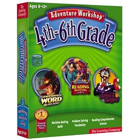 Adventure Workshop 4th-6th Grade (Carmen Sandiego Word Detective, Clue Finders Reading Adventures, Super Solvers Gizms & Gadgets!)